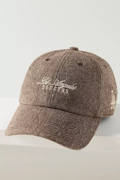 Mitchell & Ness Mlb Tweed Baseball Cap In Ivory