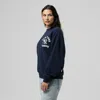 Mitchell & Ness Navy New York Yankees Cooperstown Collection Crewneck Sweatshirt In Blue