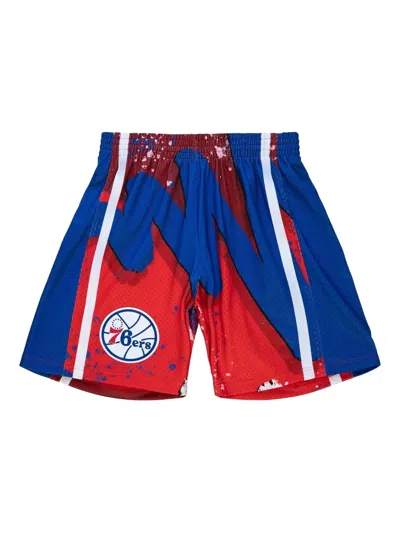 Mitchell & Ness "nba 1996 Philadelphia 76ers" Hyper Hoops Swingman Shorts In Multi