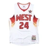 Mitchell & Ness Nba All-star West 2009 Authentic Jersey 'kobe Bryant 24' In White