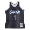Mitchell & Ness Nba Anfernee Hardaway Orlando Magic 1994/95 Authentic Jersey #1 In Black