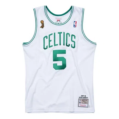 Mitchell & Ness Nba Authentic Jersey 'boston Celtics - Kevin Garnett 2007-08' In Blue