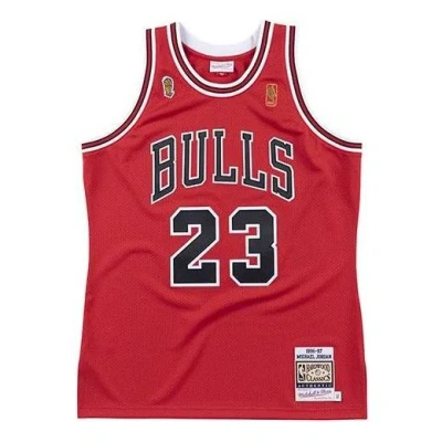 Mitchell & Ness Nba Authentic Jersey Chicago Bulls 1996-97 Michael Jordan 'red'