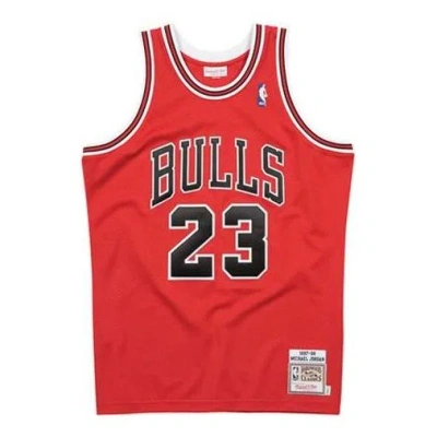 MITCHELL & NESS MITCHELL & NESS NBA AUTHENTIC JERSEY CHICAGO BULLS 1997-98 MICHAEL JORDAN 'RED'