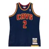 Mitchell & Ness Nba Authentic Jersey ' Cleveland Cavaliers - Kyrie Irving 2011/12' In Blue