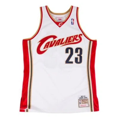 Mitchell & Ness X Nba Cleveland Cavaliers Lebron James 2003-04 Swingman Jersey In Multi