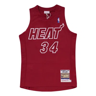 Mitchell & Ness Nba Authentic Jersey 'miami Heat - Ray Allen 2012-13'