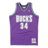 Mitchell & Ness "nba Milwaukee Bucks 2000 Ray Allen" Authentic Jersey Vest Top In Purple