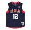 Mitchell & Ness "nba Uas 2008 Chris Bosh" Basketball Jersey In Blue