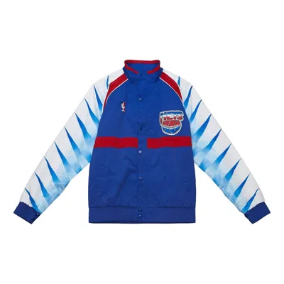 MITCHELL & NESS MITCHELL & NESS NBA AUTHENTIC NEW JERSEY NETS 1990-91 JACKET 'BLUE RED'