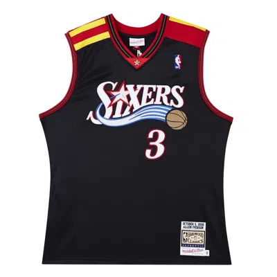 Mitchell & Ness Nba Authentic Philadelphia 76ers 06/07 Basketball Jersey 'allen Iverson' In Black