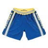 Mitchell & Ness Nba Authentic Shorts Golden State Warriors Road 1981-82 'blue Yellow'