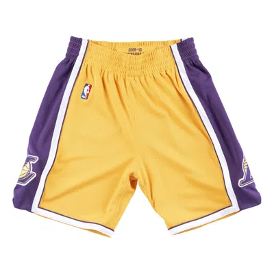 Mitchell & Ness Nba Authentic Shorts Los Angeles Lakers Home 2009-10 'yellow Purple'
