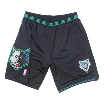 MITCHELL & NESS MITCHELL & NESS NBA AUTHENTIC SHORTS MINNESOTA TIMBERWOLVES ALTERNATE 2003-04 'BLACK GREEN'