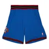 Mitchell & Ness Nba Authentic Shorts Philadelphia 76ers Alternate 1999-100 'blue Red'