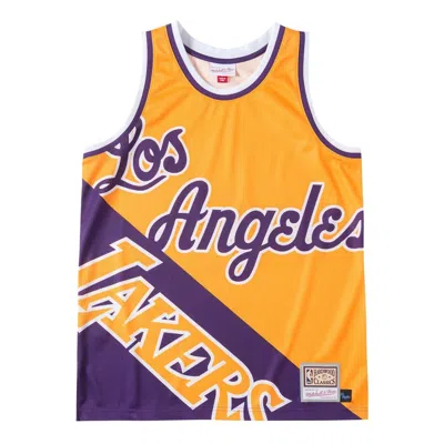 Mitchell & Ness Nba Big Face Fashion Tank 5.0 Los Angeles Lakers In Multi