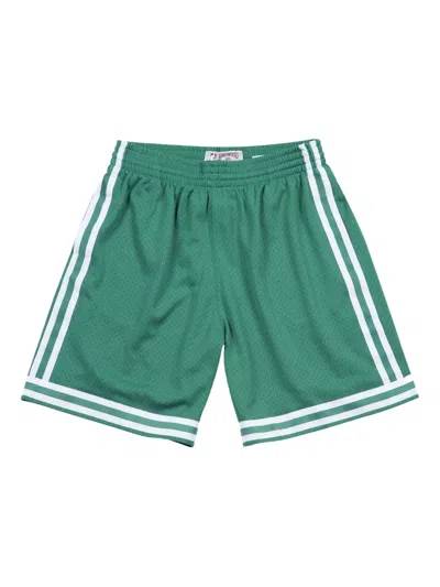 Mitchell & Ness Nba Boston Celtics Road 1985/86 Swingman Shorts In Green
