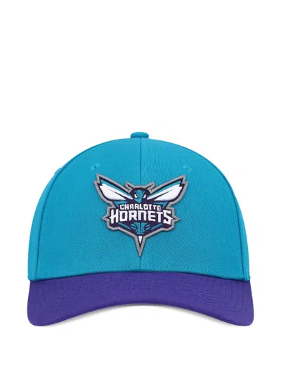 Mitchell & Ness Nba Charlotte Hornets Team 2 Tone 2.0 Stretch Snapback Cap In Blue
