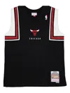 Mitchell & Ness "nba Chicago Bulls 1997" Authentic Shooting Shirt In Black