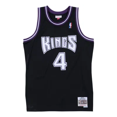 Mitchell & Ness Nba Chris Webber Sacramento Kings 2000/01 Road Swingman Jersey #4 In Black