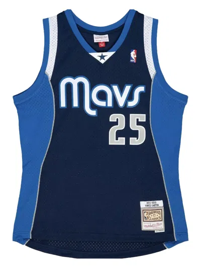 Mitchell & Ness "nba Dallas Mavericks 2011 Vince Carter" Swingman Jersey In Blue