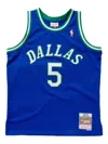 Mitchell & Ness Nba Dallas Mavericks Jersey In Blue
