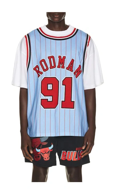 Mitchell & Ness Nba Dennis Rodman Best In Blue