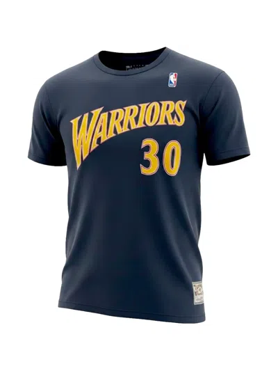 Mitchell & Ness Nba Golden State Warriors Stephen Curry T-shirt In Blue