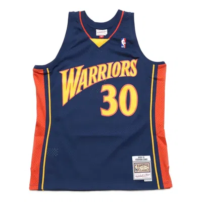 MITCHELL & NESS MITCHELL & NESS NBA GOLDEN STATE WARRIORS SWINGMAN JERSEY 'STEPHEN CURRY ROAD 2009-10'