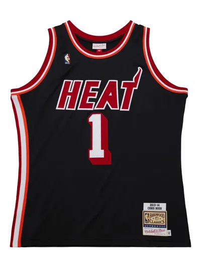 Mitchell & Ness Nba Heat 2013 Chris Bosh Jersey In Black