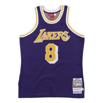 Mitchell & Ness Nba Jersey X Clot 'los Angeles Lakers - Kobe Bryant 1996/97' In Purple