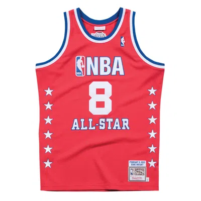 Mitchell & Ness Nba Kobe Bryant 2003 All Star West Authentic Jersey #8 In Red