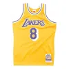 Mitchell & Ness Nba Kobe Bryant Los Angeles Lakers 1996/97 Authentic Jersey #8 In Yellow