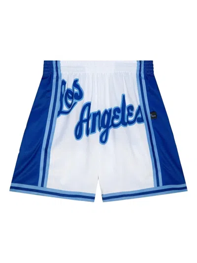 Mitchell & Ness Nba Lakers Fashion Shorts In Blue