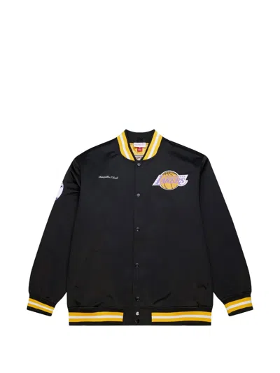 Mitchell & Ness Nba Lakers Shaquille O'neal Bomber Jacket In Multi
