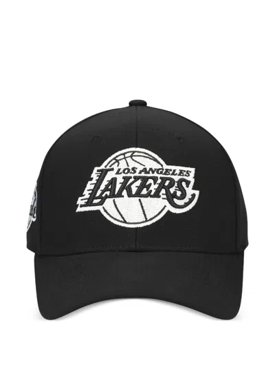Mitchell & Ness Nba Los Angeles Lakers Panda Pro Snapback Cap In Black