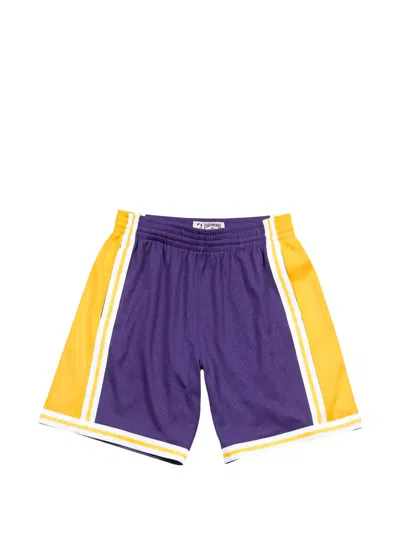 Mitchell & Ness Nba Los Angeles Lakers Swingman Shorts In Multi