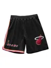 Mitchell & Ness Nba Miami Heat 96 Shorts In Black