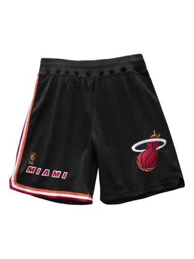 Mitchell & Ness Nba Miami Heat 96 Shorts In Black