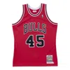 Mitchell & Ness Nba Michael Jordan Chicago Bulls 1994/95 Jersey #45 In Red