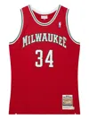 Mitchell & Ness Nba Milwaukee Bucks 2014 Giannis Antetokounmpo Jersey In Red
