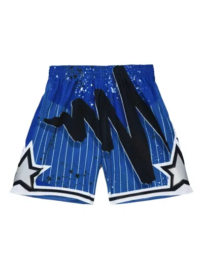 Mitchell & Ness "nba Orlando Magic 1994" Hyper Hoops Basketball Shorts In Blue