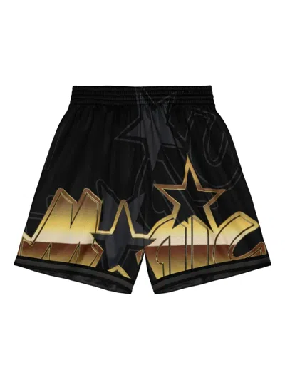 Mitchell & Ness "nba Orlando Magic" Big Face 4.0 Fashion Shorts In Multi