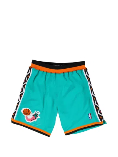Mitchell & Ness Nba Panelled Shorts In Blue