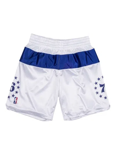 Mitchell & Ness Nba Philadelphia 76ers 2003/04 Swingman Shorts In White