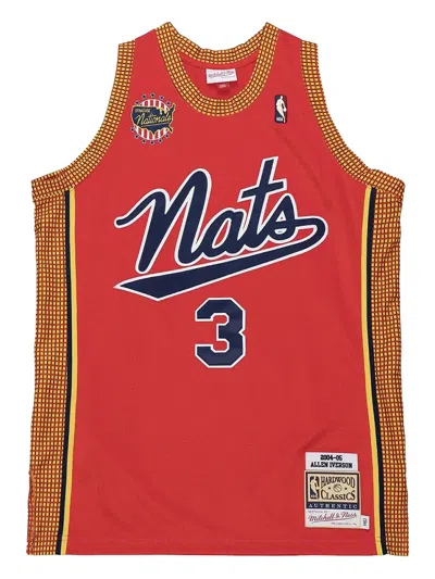 MITCHELL & NESS "NBA PHILADELPHIA 76ERS 2004 ALLEN IVERSON" BASKETBALL JERSEY
