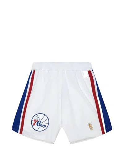 Mitchell & Ness X Nba Philadelphia 76ers 96-97 Authentic Home Shorts In Multi