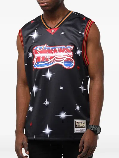 Mitchell & Ness Nba Philadelphia 76ers Airbrush Tank Top