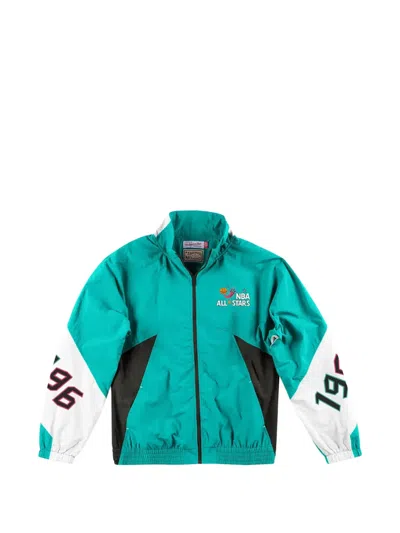 Mitchell & Ness Nba-print Windbreaker In Multi