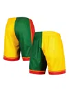 Mitchell & Ness Nba Seattle Supersonics 1995 Split Swingman Shorts In Multi